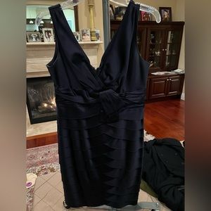 Navy cocktail dress